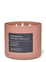 works cinnamon spiced vanilla 3 wick candle 14.5 oz / 411 g