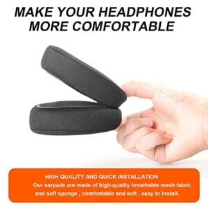 Replacement Ear Pads for Sennheiser HD4.50BT HD4.50BTNC HD4.40BT Headsets Earpads Replacement, Earpads Cushions for Sennheiser HD4.50BT, Soft and Comfortable Sponge, Black Mesh Fabric