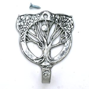 tree of life wall mounted hook hang coat,purse,towel,garden tools, keys, scarves and more