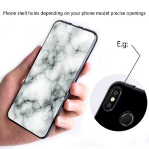 HGJTF Phone Case for Google Pixel 7 Pro (6.7") with 1 X Tempered Glass Screen Protector, Shockproof Silicone Black Shell Slim Soft TPU Bumper Cover for Google Pixel 7 Pro - WM73