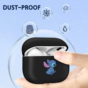 JoySolar for AirPods Pro 2019/Pro 2 Case 2022 Cute Cartoon Kawaii Cases for Apple AirPod Air Pods Pro Cover Cool Fun Funny Design Character Soft IMD Coves for Girls Girly Boys (Blue Stit)