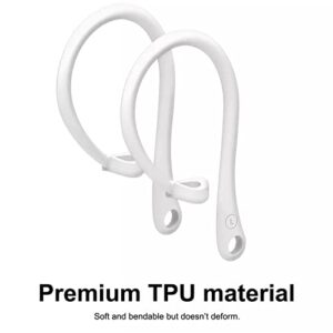 YUUAND Earphones Hooks TWS Anti-Slip for Ear Soft Suitable Silicone Headphone Accessories for Airpods 1/2/3/Pro