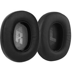 JULONGCR E55BT Earpads Replacement Ear Pads Cushion Cups Muffs Foam Pillow Parts Cover Compatible with JBL E55BT Over-Ear Headphones (Black)