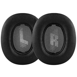 julongcr e55bt earpads replacement ear pads cushion cups muffs foam pillow parts cover compatible with jbl e55bt over-ear headphones (black)