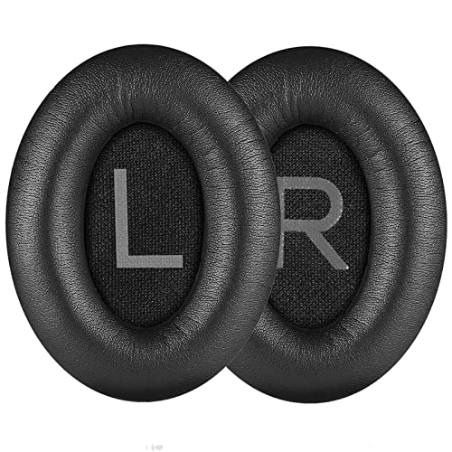 JULONGCR NC700 Earpads Replacement 700 Ear Pads Cups Ear Cushion Kit Covers Leather Parts Accessories Compatible with Bose Noise Cancelling Headphones 700/nc700. (Black)