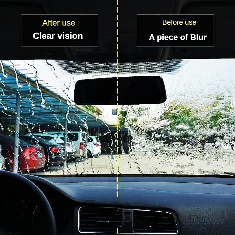 Windshield rainproof agent , ensure clear driving vision in bad rainy weather, so that grease, dirt and rain are not easy to adhere to the glass