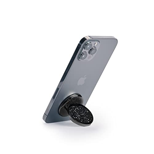 HANDL New York: Black - Handl O Sparkl Collection - Phone Grip and Stand for Smartphone