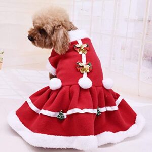 Girl Dog Christmas Sweaters for Medium Dogs Pet Dog Vest Solid Color Coat Dress Cat Warm Sweatshirt Pet Clothes