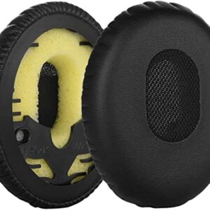 JULONGCR QC3 Replacement Pads Quietcomfort 3 Earpads Ear Pads Cushion Kit Parts Accessories Compatible with Bose Quietcomfort 3 Headphones.