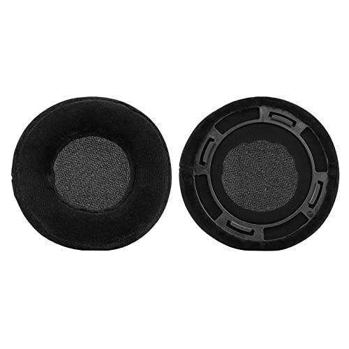 Geekria Comfort Velour Replacement Ear Pads for Hifiman HE400SE HE400 400I 400S HE560 560I HE500 HE300 HE350 Headphones Ear Cushions, Headset Earpads (Black)