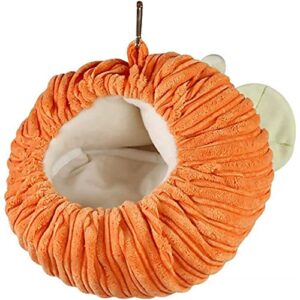 DIEWU Pet Winter Hanging Plush House Hammock Warm Bed Nest for Hamster Guinea Pig Hedgehog Chinchilla