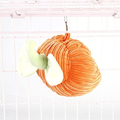 DIEWU Pet Winter Hanging Plush House Hammock Warm Bed Nest for Hamster Guinea Pig Hedgehog Chinchilla