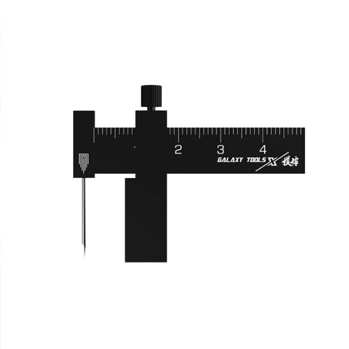 Equidistant Parallel Scriber For Gundam Military Miniature Scale Model Hobby Resin GK, Machinists, Technicians Or Craftsmen (Black)