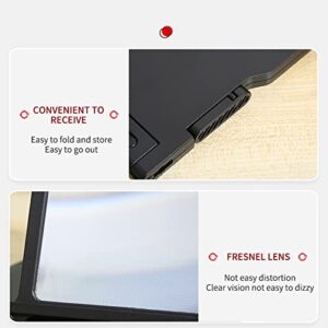 #zz44hL Phone Screen Magnifier Foldable Universal Magnifying Screen for Cell Phone Hd Video Amplifier Smartphone Stand Holder