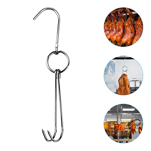 Cabilock Meat Hook Outdoor Grill Outdoor Grill 5pcs Chinese Bacon Hanging Hooks Sausage Hooks Kitchen Meat Fish Hooks Roast Duck Hook Outdoor Grills Metal Hangers Metal Hangers Multitools