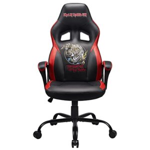 iron maiden - the number of the beast - adult gaming chair/office gamer seat size l
