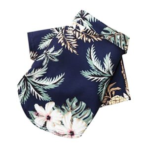 pet summer t shirts hawaii style floral dog shirt dog sweaters for small dogs fleece puppy clothes boy girl winter warm dog sweater extra small dog clothing