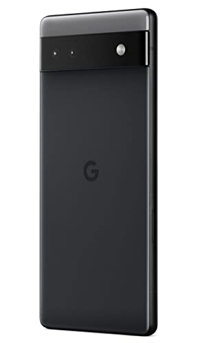 Google - Pixel 6a 5G 128GB - Charcoal (Verizon) (Renewed)