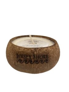 straight up coconut organic candle jersey shore