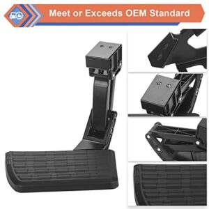 ZONFANT Rear Bed Step, Retractable Bumper Side Truck Tailgate Step Compatible with 2019-2022 Ram 2500 3500