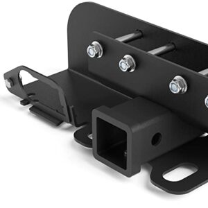 KSP 2" Bronco Trailer Hitch for Ford Bronco 2021 2022 2023 2 Door 4 Door, 2 inch Class III Towing Hitch Receivers Assembly for Bronco Accessories, Rear Bumper Tow Hook Black (Not for Bronco Sport)