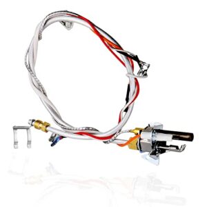 100112330 water heater pilot assembly, replacement for 9007876 9007877 thermopile nat gas assembly compatible with whirlpool, a.o.smith, kenmore, american water heater replace for 300 301 series