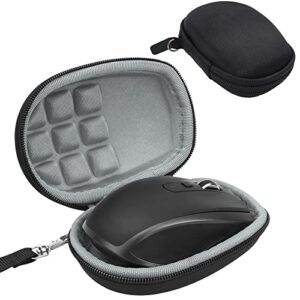 geeric hard case compatible with logitech mx anywhere 3, protective case compatible with anywhere 2s/2/1, black
