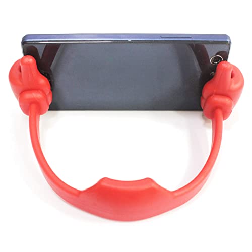 BESPORTBLE Thumbs Phone Stand, Thumbs Up Holder Lazy Phone Stand Desktop Phone Stand for Home Outdoor Phone Tablet Stand Accessories 8Pcs (Mixed Colors)