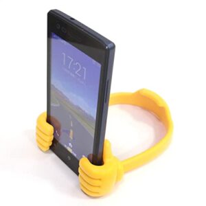 BESPORTBLE Thumbs Phone Stand, Thumbs Up Holder Lazy Phone Stand Desktop Phone Stand for Home Outdoor Phone Tablet Stand Accessories 8Pcs (Mixed Colors)