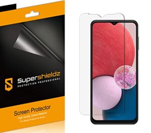 supershieldz (6 pack) designed for samsung galaxy a14 5g screen protector, high definition clear shield (pet)