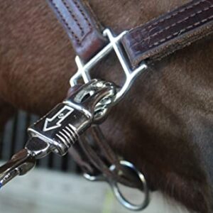 Tack Shack of Ocala Nylon Cross Ties, Set of 2 Cross Ties, Cross Ties for Horses, Quick Release Cross Ties, Stable Supplies, Stable Supplies for Horses (Hunter)