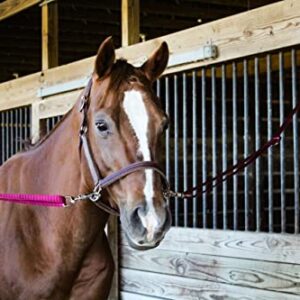 Tack Shack of Ocala Nylon Cross Ties, Set of 2 Cross Ties, Cross Ties for Horses, Quick Release Cross Ties, Stable Supplies, Stable Supplies for Horses (Hunter)