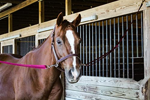 Tack Shack of Ocala Nylon Cross Ties, Set of 2 Cross Ties, Cross Ties for Horses, Quick Release Cross Ties, Stable Supplies, Stable Supplies for Horses (Hunter)