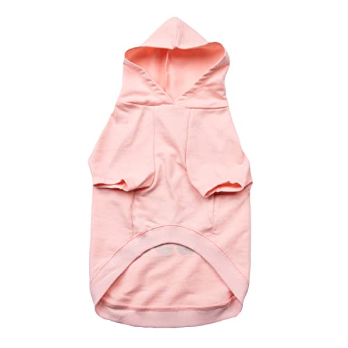 Christian Siriano New York Pink Style Icon Hoodie for Dogs, M