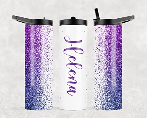 Personalized Insulated 20oz Gym Bottle | Sports Bottle | Stainless Steel Insulated Cup | Travel Cup | Double Wall Coffee Cup for Hot and Cold Drinks