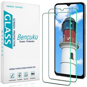 bencuku by hptech (2 pack) designed for samsung galaxy a23 / galaxy a23 5g tempered glass screen protector, anti scratch, bubble free, case friendly