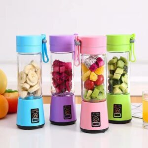 380ML Mini Blender Fruit Blender Convenient Handheld Blender Using USB Charger