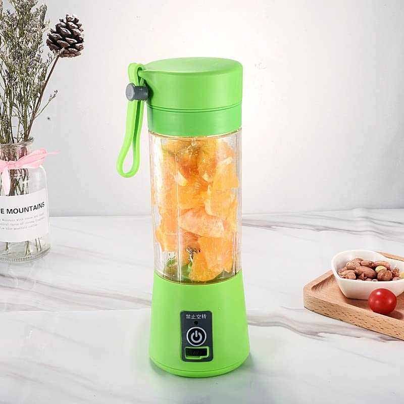 380ML Mini Blender Fruit Blender Convenient Handheld Blender Using USB Charger