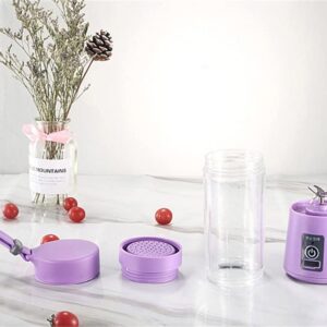 380ML Mini Blender Fruit Blender Convenient Handheld Blender Using USB Charger