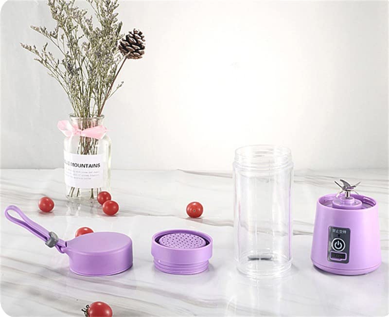 380ML Mini Blender Fruit Blender Convenient Handheld Blender Using USB Charger