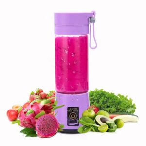 380ML Mini Blender Fruit Blender Convenient Handheld Blender Using USB Charger