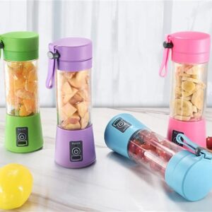 380ML Mini Blender Fruit Blender Convenient Handheld Blender Using USB Charger