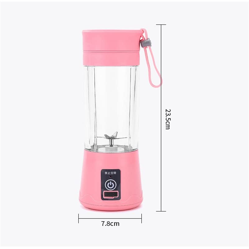 380ML Mini Blender Fruit Blender Convenient Handheld Blender Using USB Charger