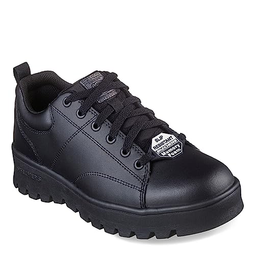 Skechers Work Street Cleat SR 108113 Womens Oxford 9 BM US Black