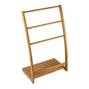 n/a bamboos floor clotheshorse indoor clothes dryer rack towels hanging rack and wood stable ground clothes hanger (color : a, size : one size)