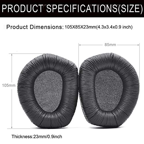 Design Pack | New Ear Pads Replacement Compatible with Sennheiser RS165,RS175, RS185,RS195 RF Wireless Headphone