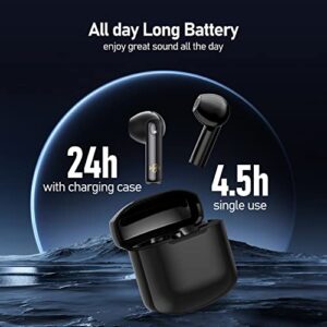 Wireless Earbuds, Gsoemon Qualcomm® aptX™ Deep Bass HiFi Stereo Sound in-Ear Headphones 13mm Driver CVC 8.0 Clear Call Noise Reduction True Wireless Earbuds Bluetooth 5.1 IP5 Waterproof Touch Control