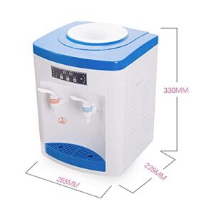 Freestanding Hot & Cold Water Dispenser for Kitchen Office, 3-5 Gallon Bottles Top Loading Water Cooler Dispenser,110 V 550W