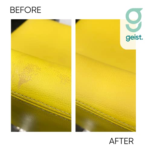 Geist. Easy DIY Colour Restorer for Leather & Vinyl | Refresh, repair & re-dye scuffs, colour damage and small cracks | 50ml Black