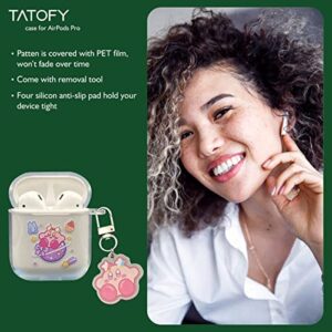 Cute AirPods Case with Kawaii Kabi Keychain for AirPods 2/1 Case,Funny Cartoon Anime AirPod Cover,Clear Kawaii Shockproof Protective Skin Soft Silicone Case for Women Girls Boys Kids